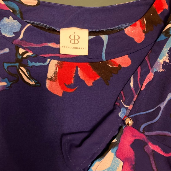 Papillon Blanc XS deep blue dress - Picture 4 of 4